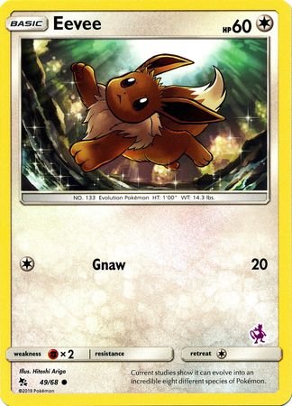 Eevee (49/68) (Mewtwo Deck) [Battle Academy 2020] | GnG Games