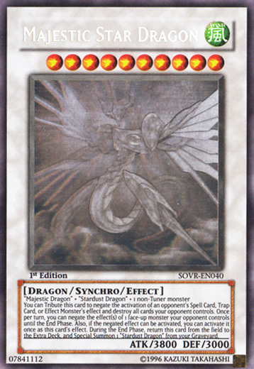 Majestic Star Dragon [SOVR-EN040] Ghost Rare | GnG Games