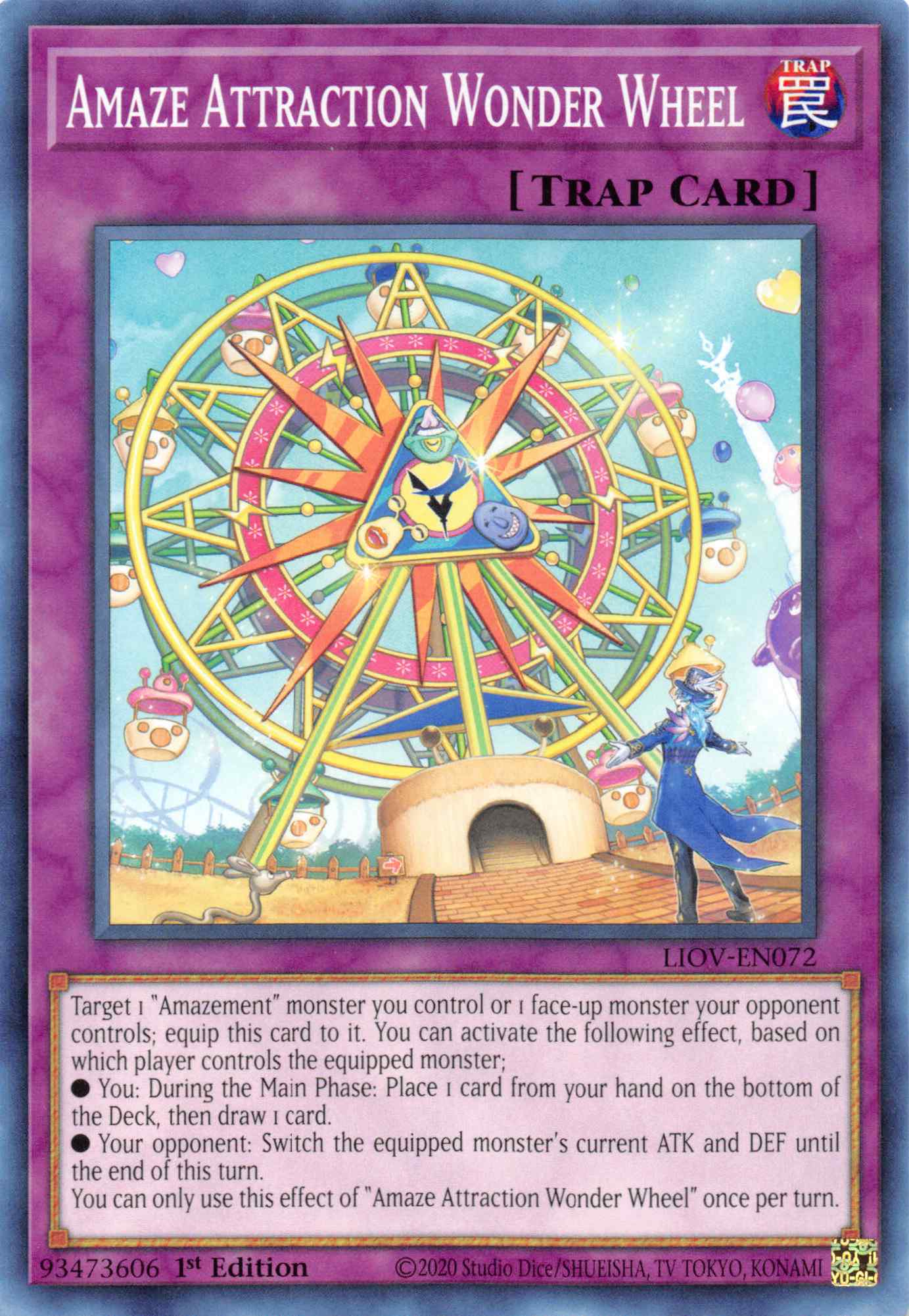 Amaze Attraction Wonder Wheel [LIOV-EN072] Common | GnG Games