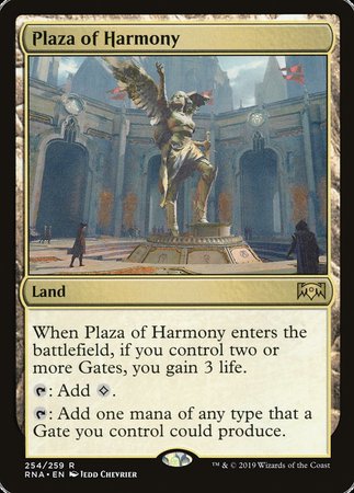 Plaza of Harmony [Ravnica Allegiance] | GnG Games