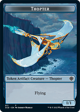 Pegasus // Thopter Double-Sided Token [Starter Commander Decks] | GnG Games