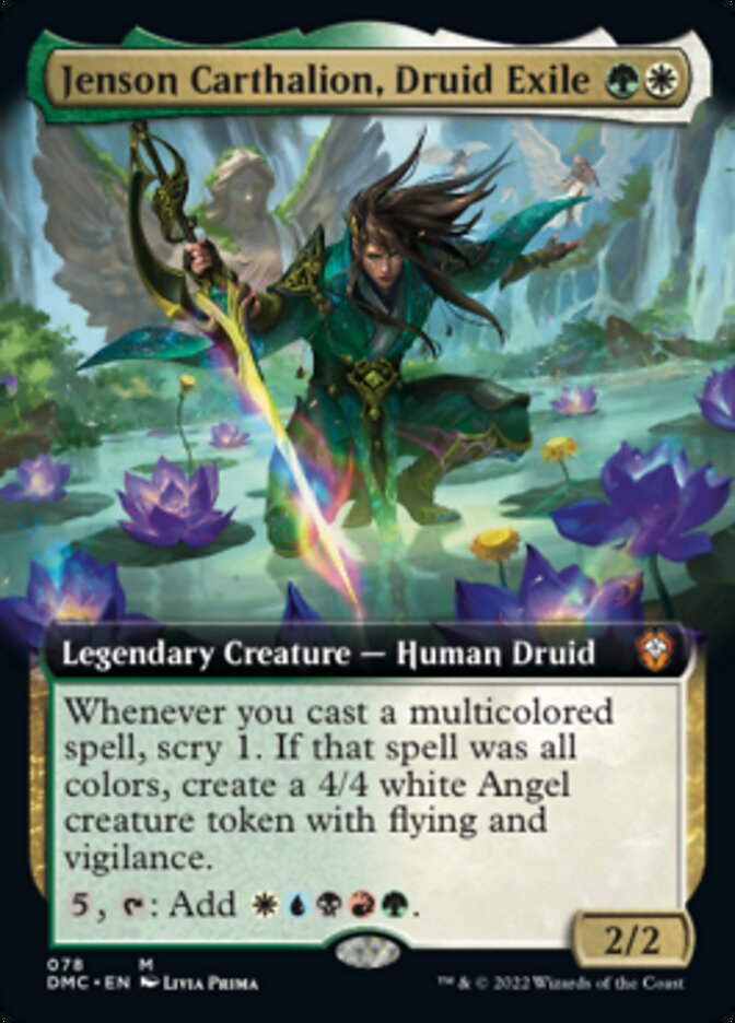 Jenson Carthalion, Druid Exile (Extended) [Dominaria United Commander] | GnG Games