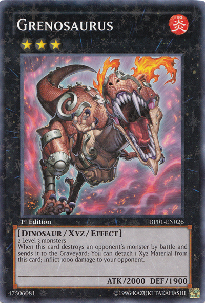 Grenosaurus [BP01-EN026] Starfoil Rare | GnG Games