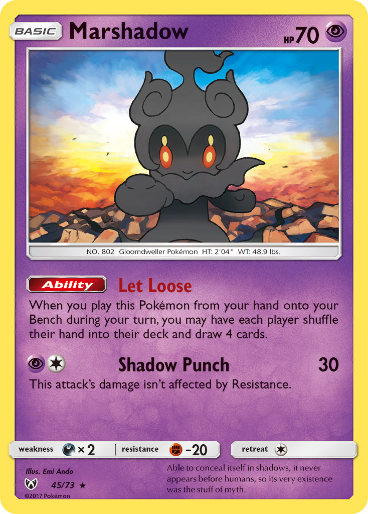 Marshadow (45/73) [Sun & Moon: Shining Legends] | GnG Games