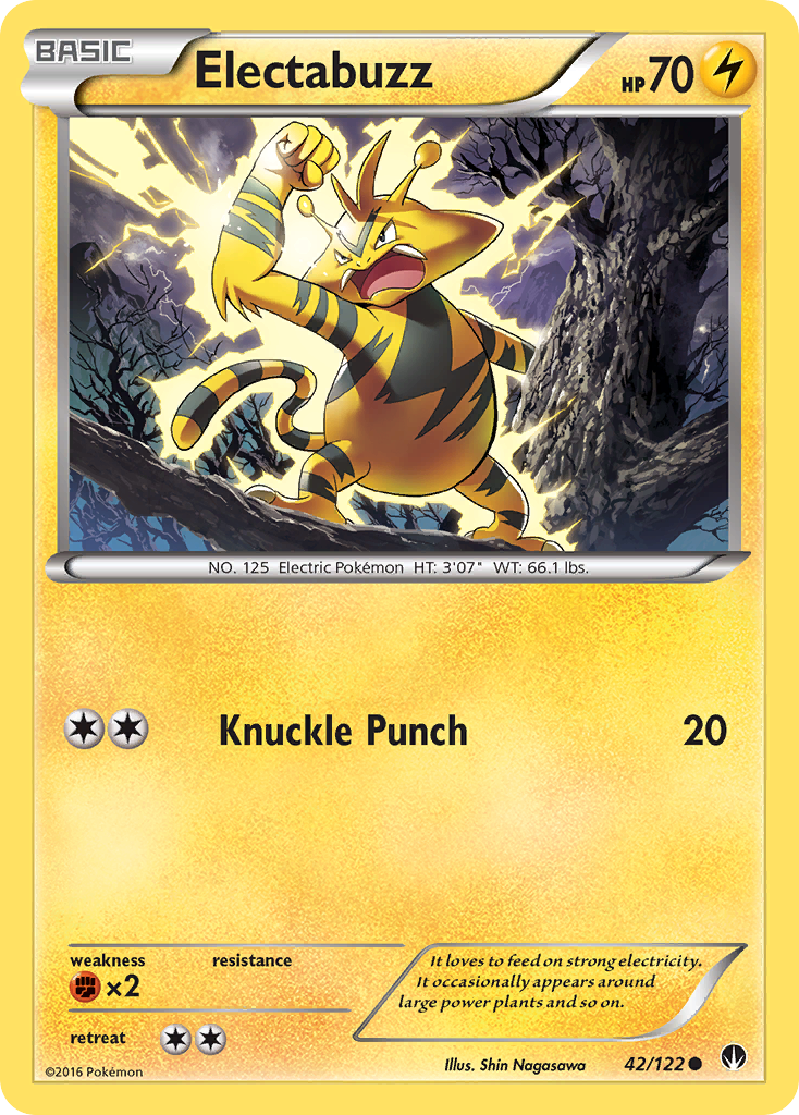 Electabuzz (42/122) [XY: BREAKpoint] | GnG Games