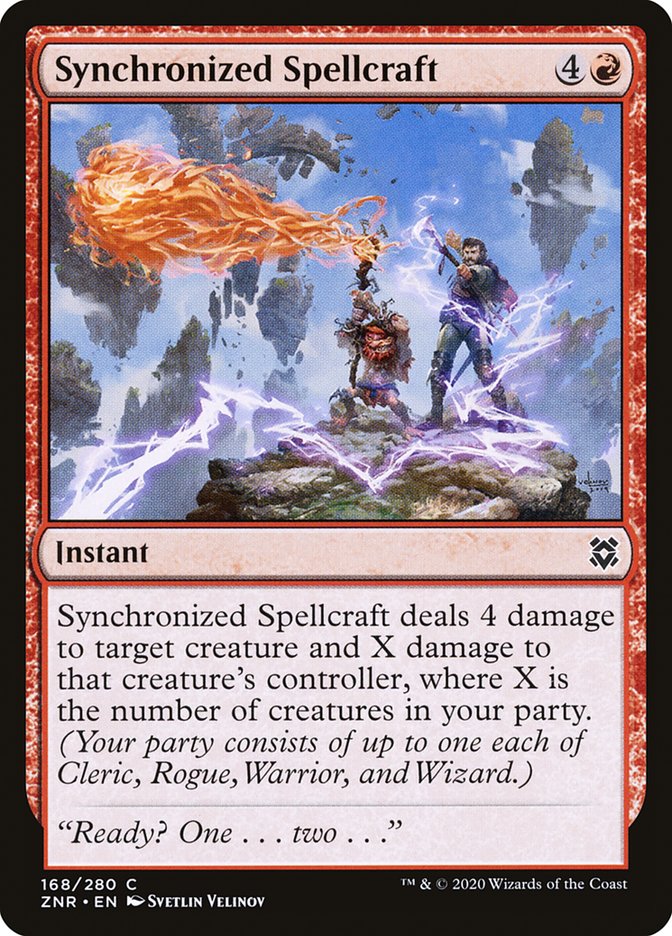 Synchronized Spellcraft [Zendikar Rising] | GnG Games