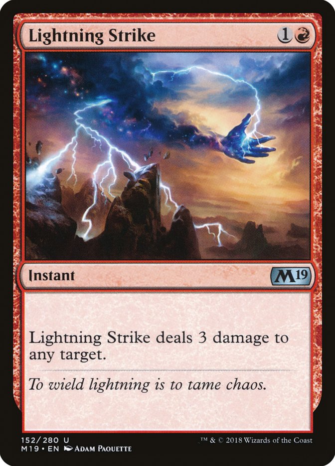 Lightning Strike [Core Set 2019] | GnG Games