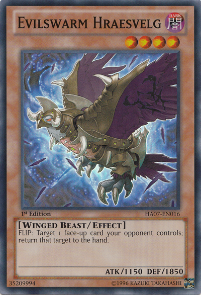 Evilswarm Hraesvelg [HA07-EN016] Super Rare | GnG Games