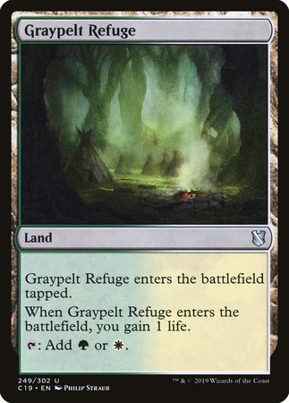 Graypelt Refuge [Commander 2019] | GnG Games