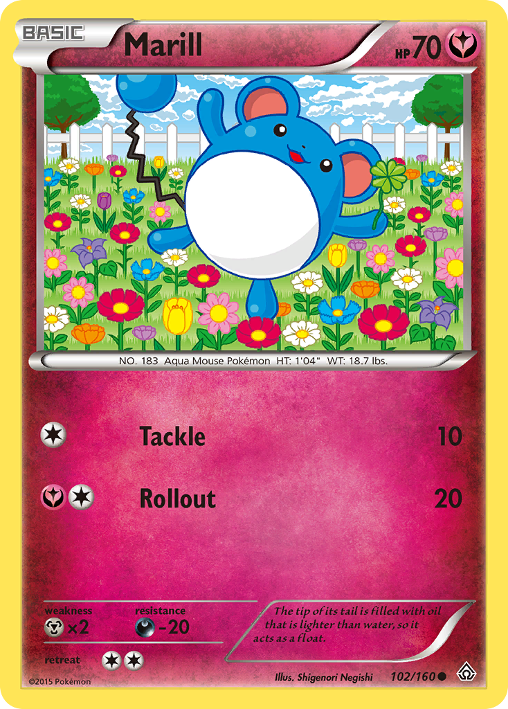 Marill (102/160) [XY: Primal Clash] | GnG Games