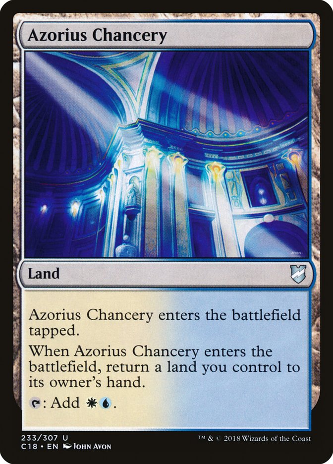 Azorius Chancery [Commander 2018] | GnG Games