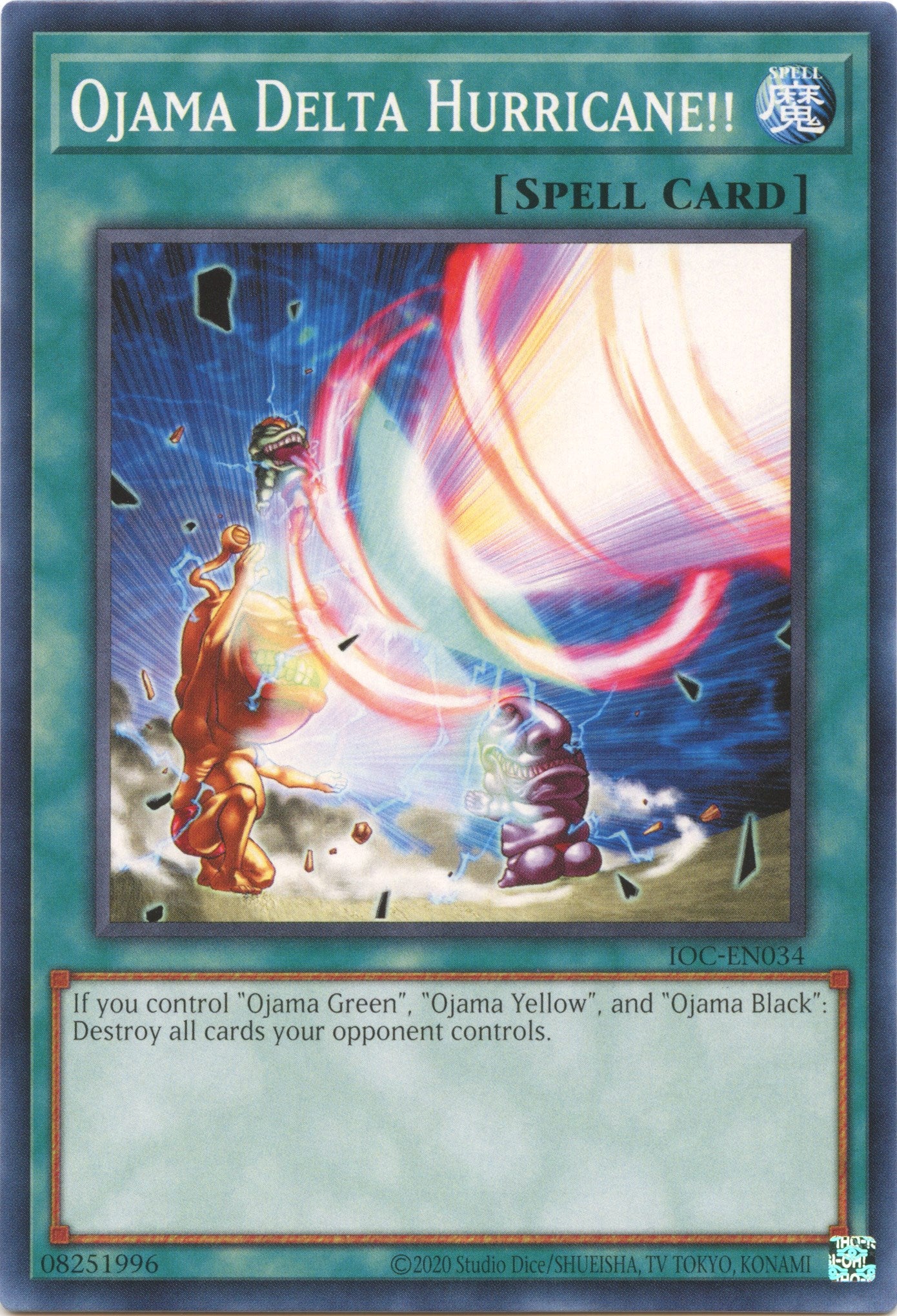 Ojama Delta Hurricane!! (25th Anniversary) [IOC-EN034] Common | GnG Games