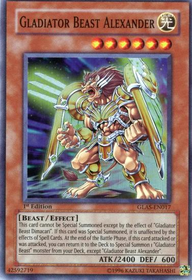 Gladiator Beast Alexander [GLAS-EN017] Super Rare | GnG Games