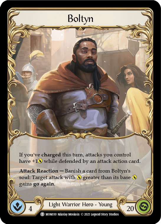 Ser Boltyn, Breaker of Dawn // Boltyn [MON029 // MON030] 1st Edition Normal | GnG Games