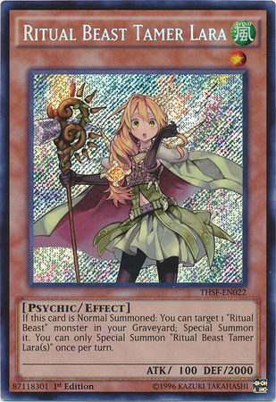 Ritual Beast Tamer Lara [THSF-EN022] Secret Rare | GnG Games