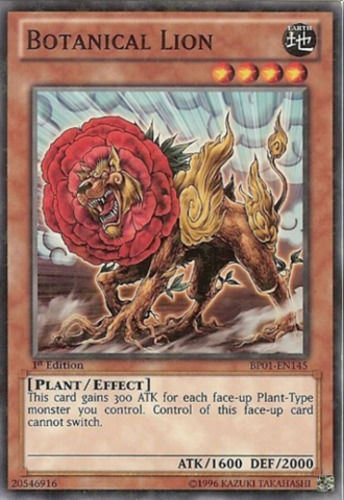 Botanical Lion [BP01-EN145] Starfoil Rare | GnG Games