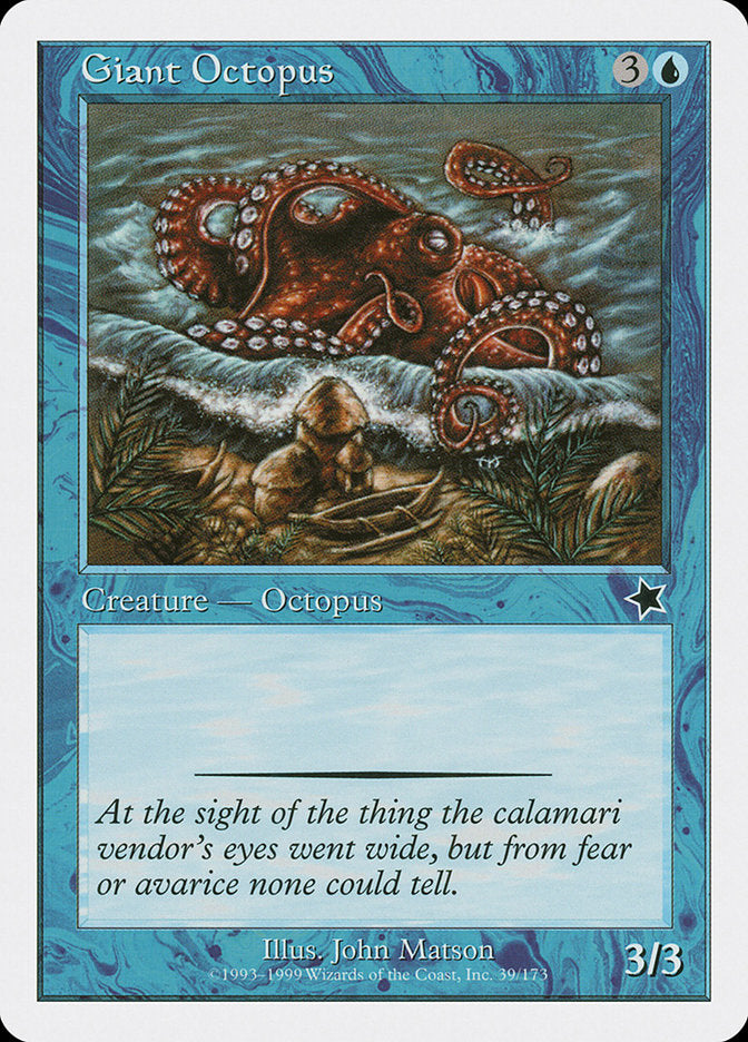 Giant Octopus [Starter 1999] | GnG Games