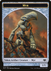 Myr // Thopter Double-Sided Token [Phyrexia: All Will Be One Commander Tokens] | GnG Games