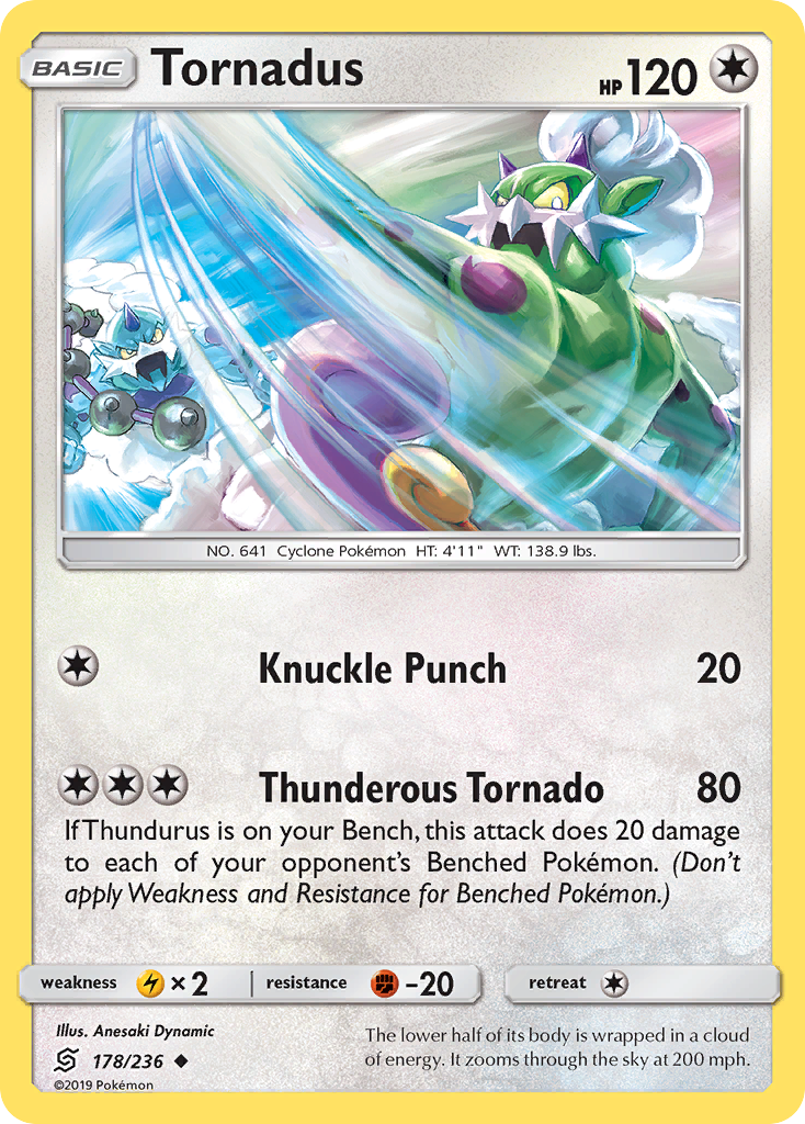 Tornadus (178/236) [Sun & Moon: Unified Minds] | GnG Games