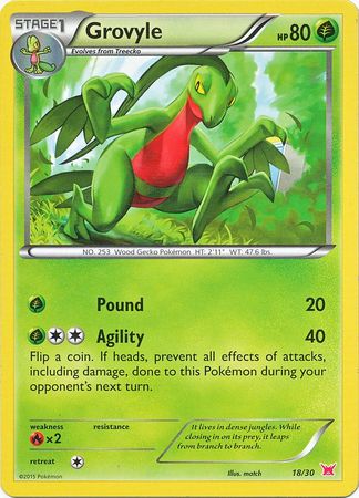 Grovyle (18/30) [XY: Trainer Kit 2 - Latias] | GnG Games