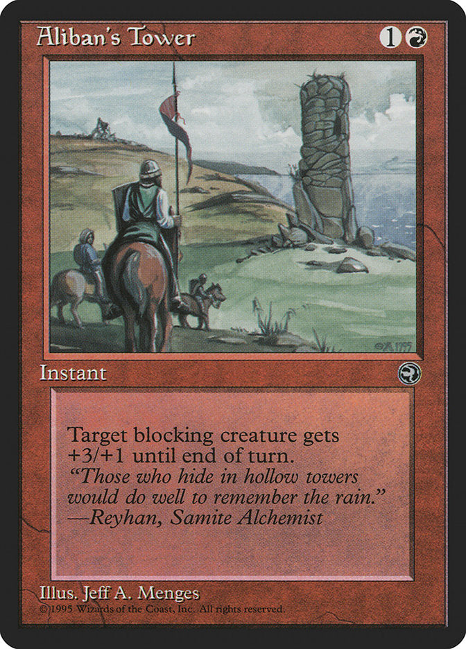 Aliban's Tower (Reyhan Flavor Text) [Homelands] | GnG Games