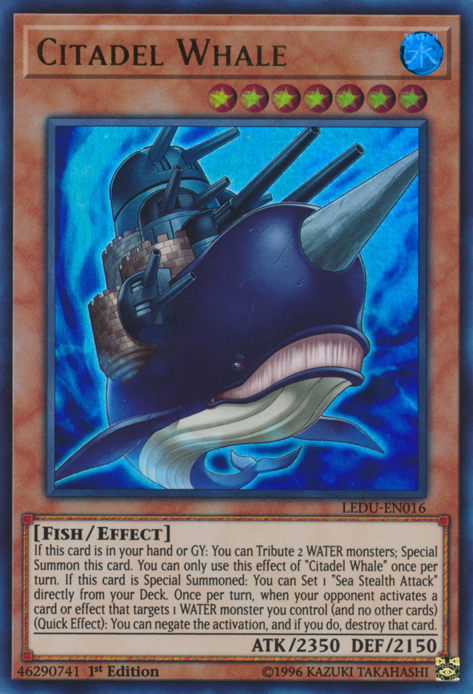 Citadel Whale [LEDU-EN016] Ultra Rare | GnG Games