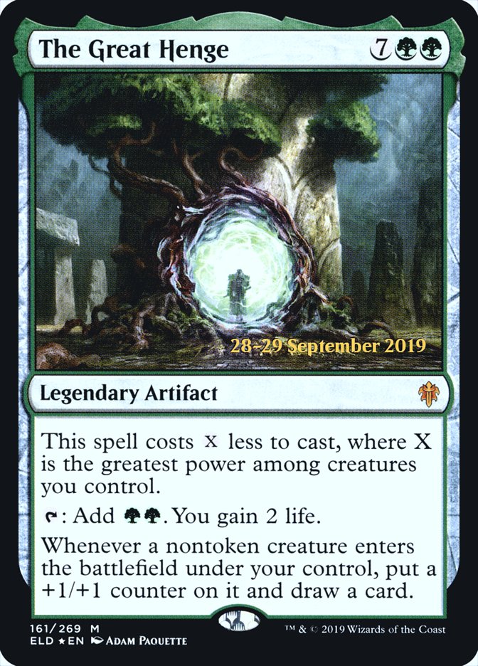 The Great Henge  [Throne of Eldraine Prerelease Promos] | GnG Games