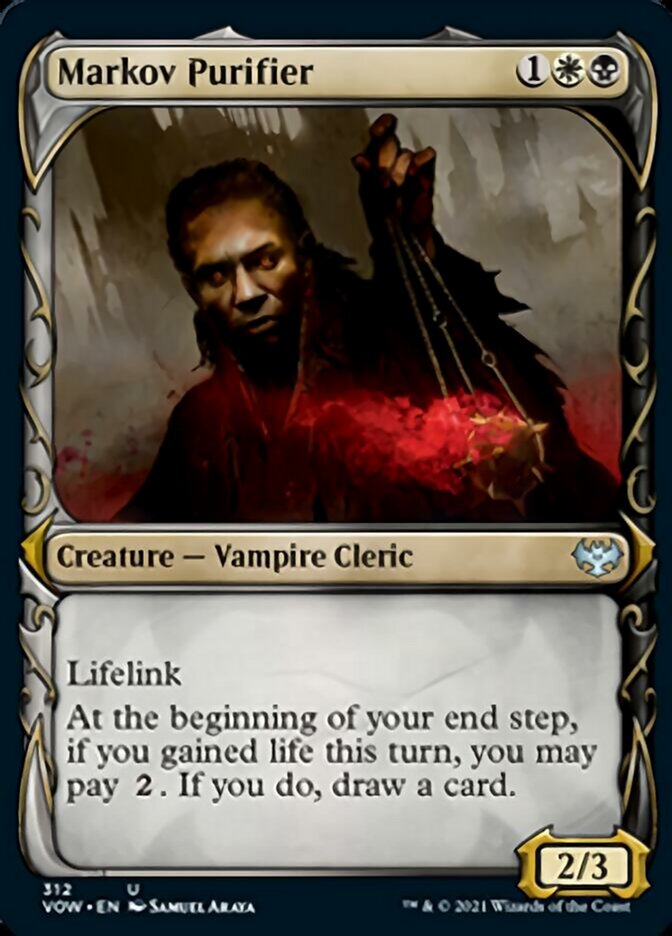 Markov Purifier (Showcase Fang Frame) [Innistrad: Crimson Vow] | GnG Games