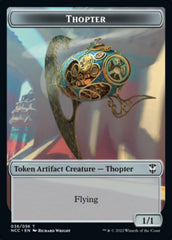 Thopter // Treasure (013) Double-sided Token [Streets of New Capenna Commander Tokens] | GnG Games