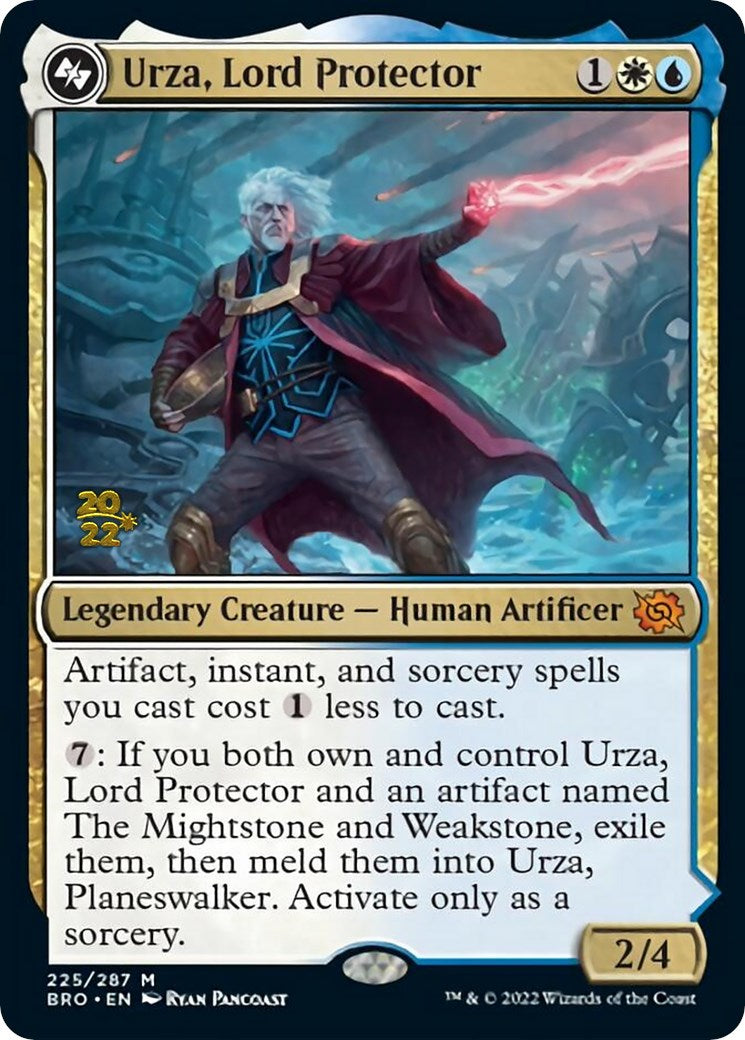 Urza, Lord Protector [The Brothers' War: Prerelease Promos] | GnG Games