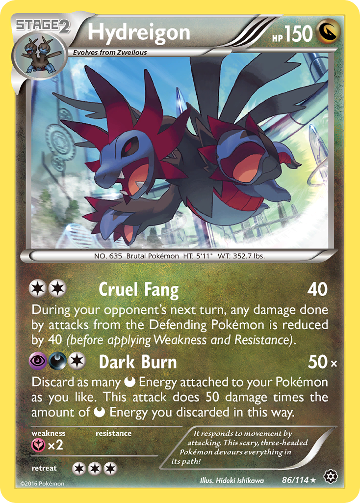 Hydreigon (86/114) [XY: Steam Siege] | GnG Games