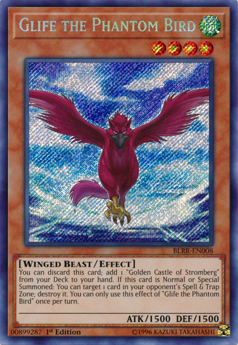 Glife the Phantom Bird [BLRR-EN008] Secret Rare | GnG Games