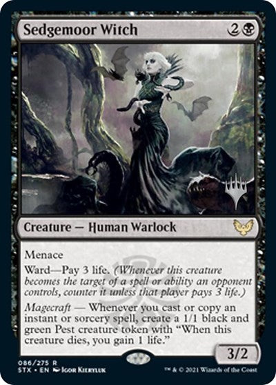 Sedgemoor Witch (Promo Pack) [Strixhaven: School of Mages Promos] | GnG Games