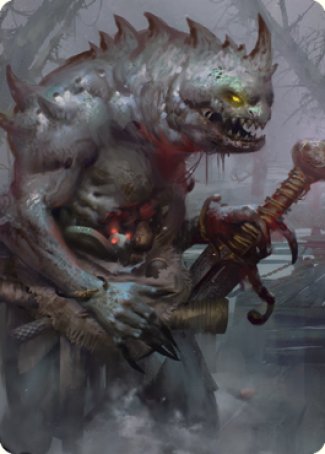 Gray Slaad Art Card [Commander Legends: Battle for Baldur's Gate Art Series] | GnG Games