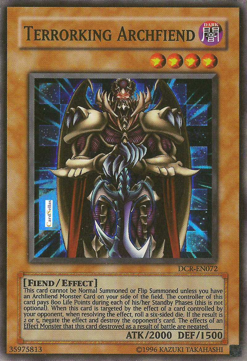 Terrorking Archfiend [DCR-EN072] Super Rare | GnG Games