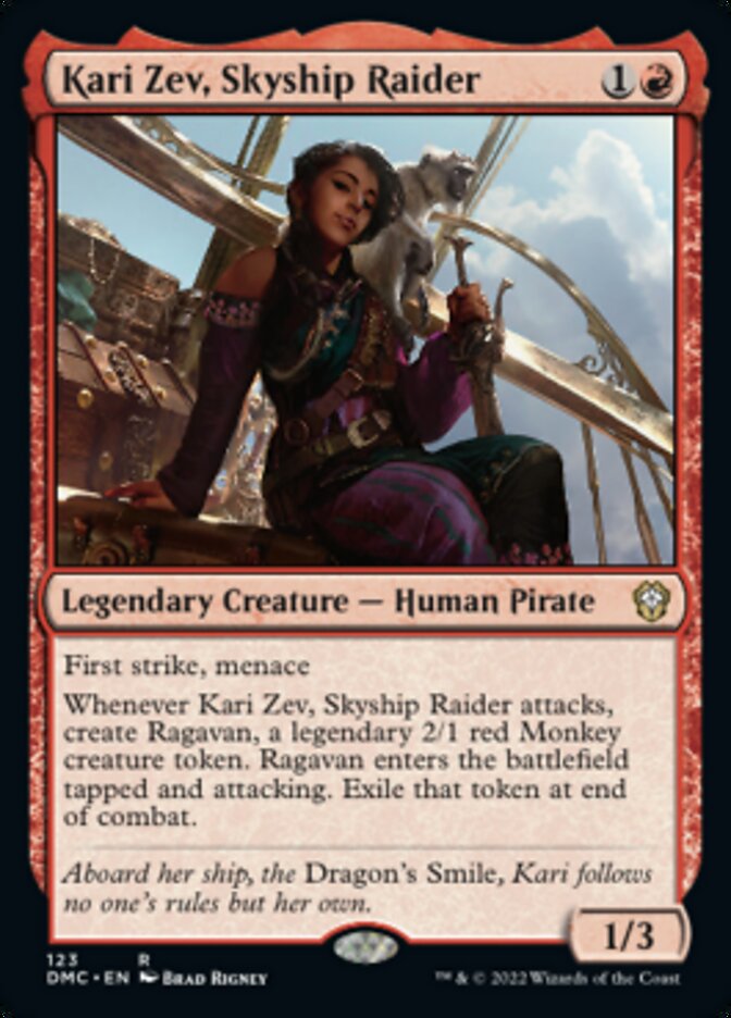 Kari Zev, Skyship Raider [Dominaria United Commander] | GnG Games