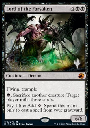 Lord of the Forsaken (Promo Pack) [Innistrad: Midnight Hunt Promos] | GnG Games