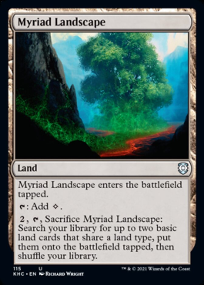 Myriad Landscape [Kaldheim Commander] | GnG Games
