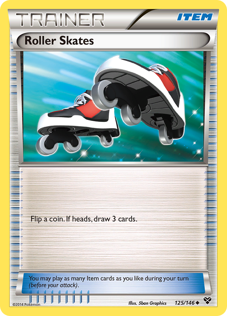 Roller Skates (125/146) [XY: Base Set] | GnG Games