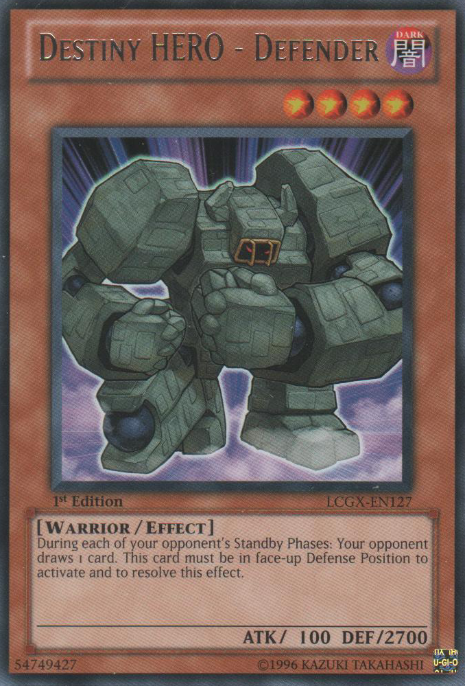 Destiny HERO - Defender [LCGX-EN127] Rare | GnG Games