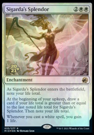 Sigarda's Splendor [Innistrad: Midnight Hunt Prerelease Promos] | GnG Games