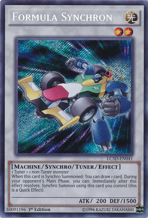 Formula Synchron [LC5D-EN041] Secret Rare | GnG Games