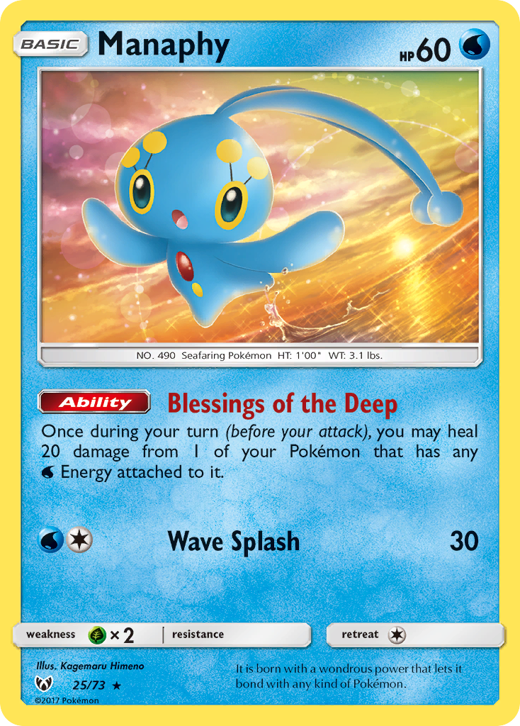 Manaphy (25/73) [Sun & Moon: Shining Legends] | GnG Games