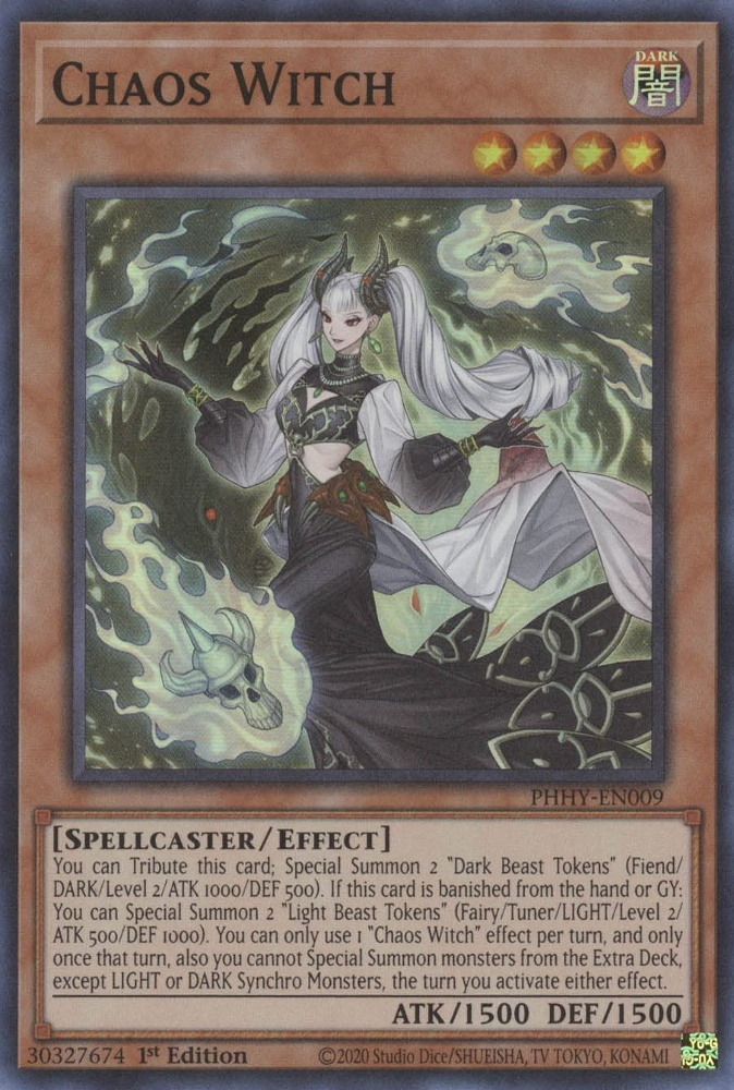 Chaos Witch [PHHY-EN009] Super Rare | GnG Games