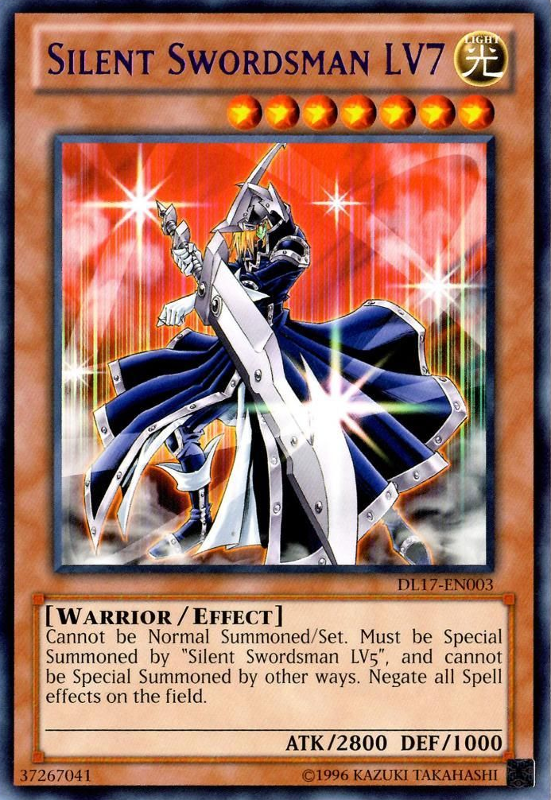 Silent Swordsman LV7 (Purple) [DL17-EN003] Rare | GnG Games