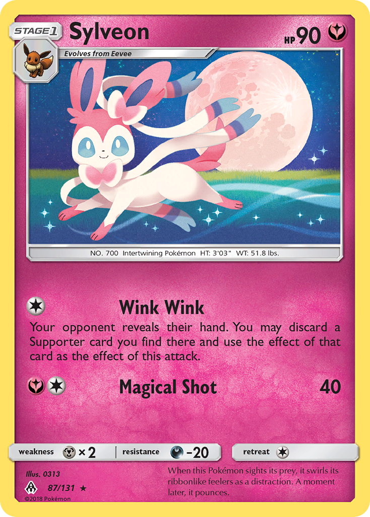 Sylveon (87/131) [Sun & Moon: Forbidden Light] | GnG Games