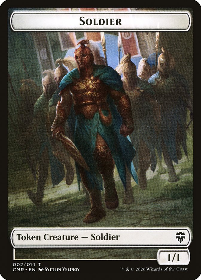 Soldier Token [Commander Legends Tokens] | GnG Games