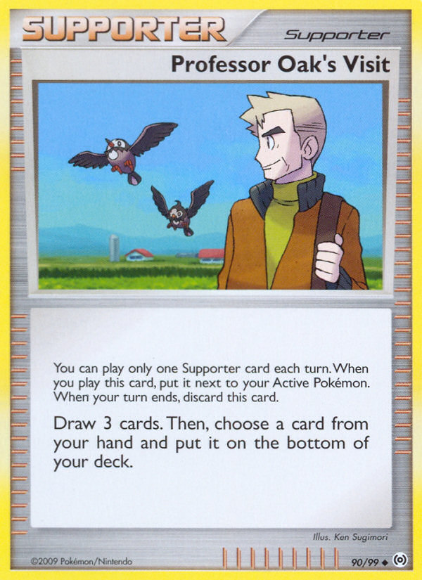 Professor Oak's Visit (90/99) [Platinum: Arceus] | GnG Games