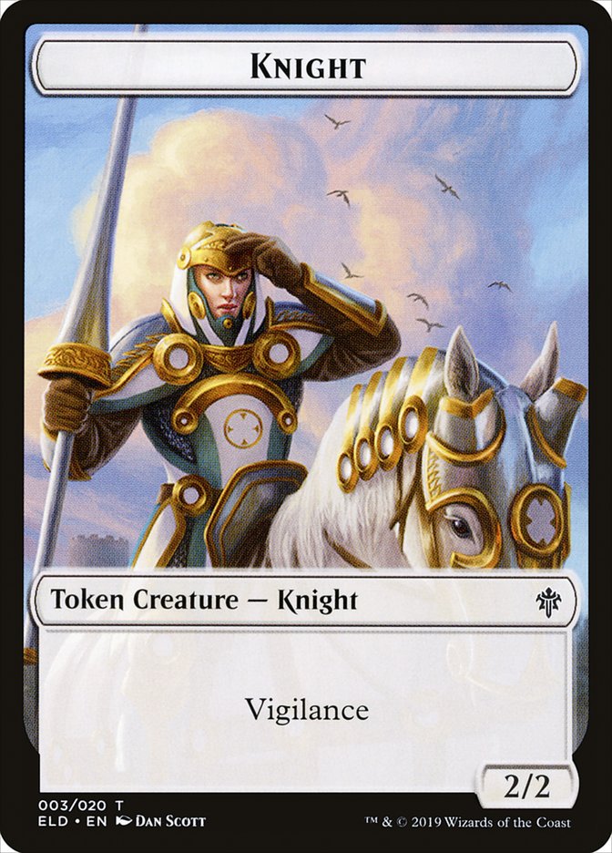 Knight [Throne of Eldraine Tokens] | GnG Games