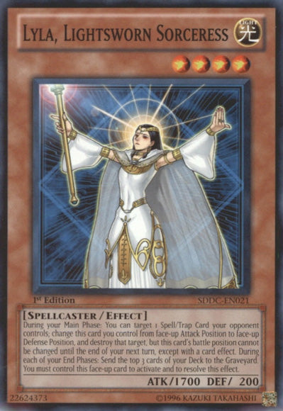 Lyla, Lightsworn Sorceress [SDDC-EN021] Common | GnG Games